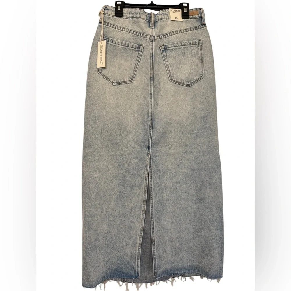 Blank NYC Denim Maxi Skirt Size 25
